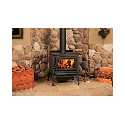 Pacific Energy Super LE on Legs with Black Door