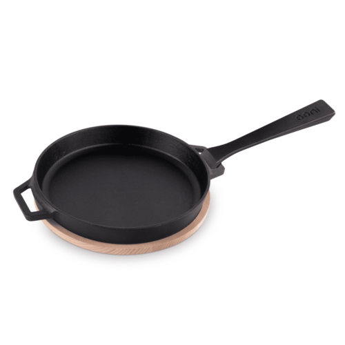 Ooni 9" Cast Iron Skillet Pan with Removable Handle