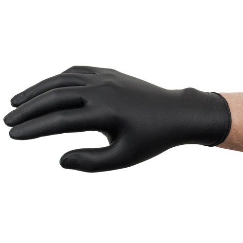 TGC Black Nitrile Gloves 10 Pack (tgcbng10)